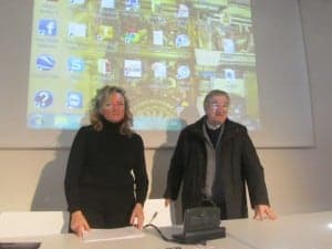 Maite López y Enrique Calvera. JLP.