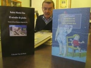Las obras con Luis Sánchez al fondo. JLP.