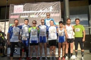 Barbastrenses en el medio maratón de Salou. 