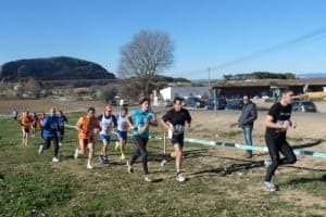 Corredores en el Cross de Estadilla. Corredores en el Cross de Estadilla.