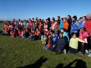Los galardonados en el Cross de Estadilla. Los galardonados en el Cross de Estadilla.