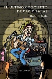 Roberto Malo, autor de "El último concierto de David Salas" pone música a las presentaciones de la obra.
