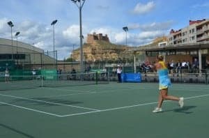 Final del torneo de tenis Conchita Martínez de Monzón. JLP.