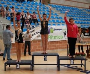 Torneo de rítmica disputado en Monzón.