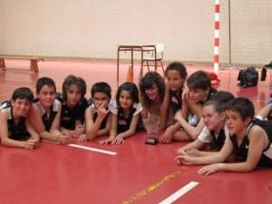 El equipo de Barbastro campeón. 