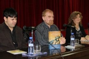 Óscar Sipán, Lorenzo Mediano y Marisa Mur. Miguel Hernández. 