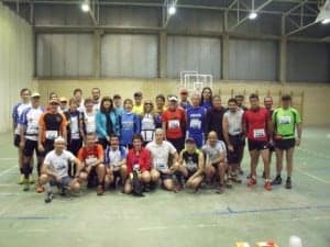 Atletas de Barbastro. 
