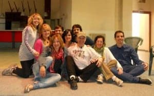Participantes en la última "master class" realizada por Javier Arnas en Barbastro.