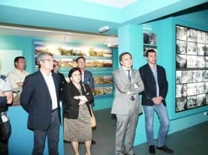 Inauguración del centro de visitantes de El Grado. CHE.