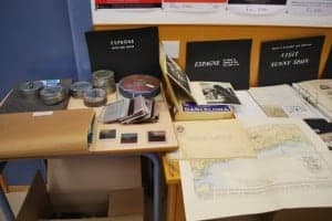 Material turístico donado al Campus de Huesca.