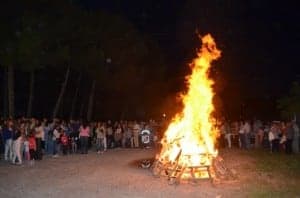 La hoguera de San Ramón. JLP.