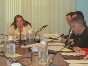 Vilarrubí defiende el sueldo de Lanau. JLP.