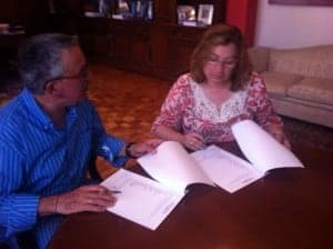 Luis Toro y Rosa Lanau. 