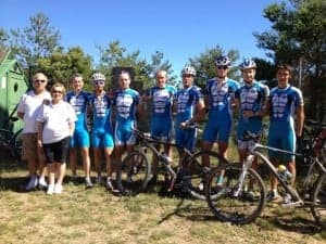 Equipo de Barbastro en el Coll. 