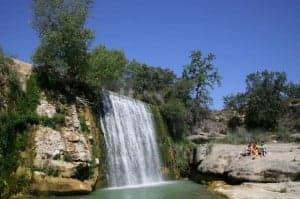 Salto de Pozán. Gran Hotel Ciudad de Barbastro.