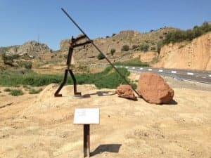 Carretera de San Esteban de la Litera.