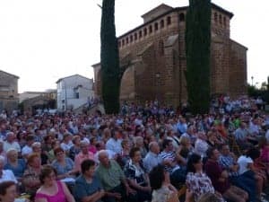 Una de las actuaciones de las fiestas pasadas. 