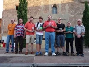 Los ganadores del torneo. 