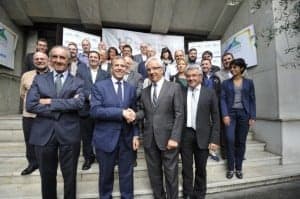 Delegación altoaragonesa y francesa. Pablo Otín.