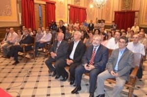 Los asistentes a los galardones. JLP.