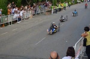 Salida de los handbikers. JLP.
