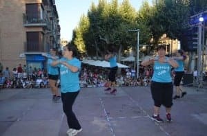Exhibición de baile moderno. JLP.