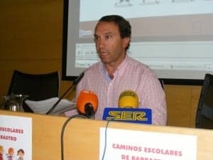 Jesús Lobera en la presentación del proyecto. Ángel Huguet.
