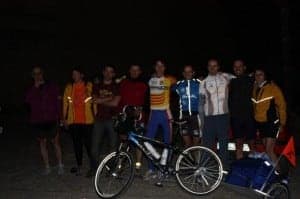 Primera etapa de Zaragoza a Fraga. 