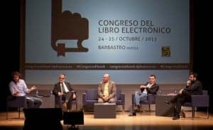 Una de las últimas ponencias que reunió a escritores, periodistas y editores. Livecongress.es