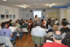 Asistentes a la charla. 