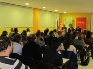Jornada empresarial en Monzón.