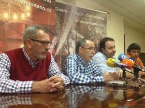Presentación de la prueba en la Comarca del Somontano. JLP.