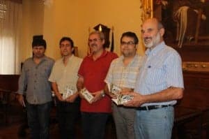 Jurado del certamen de relatos. 