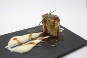 Tapa del Somontano. 