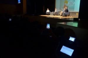 Mesa redonda sobre la tecnología y las tabletas. JLP.
