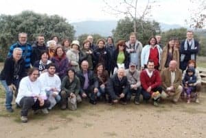 Participantes en las jornadas micológicas.