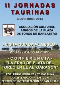 Cartel de las jornadas.