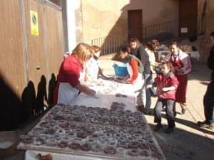 Elaboración de tortetas. 