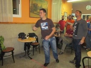 Óscar Puyuelo, uno de los mejores jugadores de Huesca, fichado por la Estación. JLP.