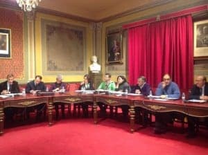 Sesión plenaria de Barbastro. JLP.