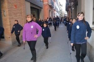 Las majoretes de la Ferranca. JLP.