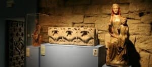 Sepulcro de Doña Sancha en Huesca.
