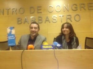 Iván Carpi y Ana Escartín. JLP.