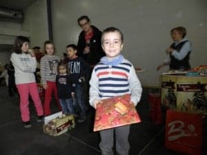 Sorteo de regalos. 