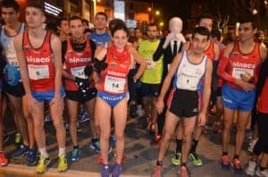 La ganadora Cristina Espejo junto al homenajeado Gregorio Puy. JLP.