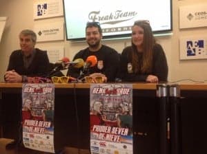 Presentación del torneo de rugby sobre nieve. Presentación del torneo de rugby sobre nieve.