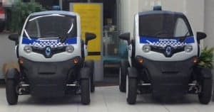 COCHES ELECTRICOS DE POLICIA