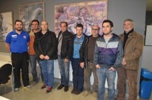 Junta directiva del Balonmano Monzón.