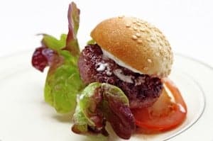 Mini hamburguesa de ternera de binefar