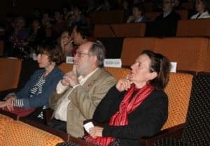 primeros miembros del jurado en llegar